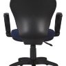 Офисное кресло Бюрократ CH-687AXSN/#Blue (черный пластик, синяя ткань JP-15-5)