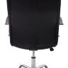 Кресло руководителя Бюрократ CH-909/BLACK черный искусственная кожа крестовина хром