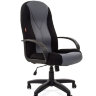 Офисное кресло CHAIRMAN 785 черный TW11 + серый TW12