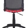 Кресло Бюрократ CH-296NX/MOTO_RD спинка сетка черный сиденье красный мотоциклы Moto-Rd