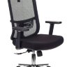 Кресло руководителя Бюрократ MC-612-H/B/26-B01 черный BM-11 сиденье черный 26-В01 сетка/ткань крестовина хром