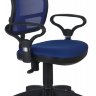 Офисное кресло Бюрократ CH-799/BL/TW-10 (спинка синяя сетка , сиденье синее TW-10)