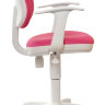 Детское кресло Бюрократ CH-W356AXSN розовый (пластик белый)