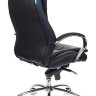 Кресло руководителя Бюрократ T-9950AXSN/BLACK-PU сиденье черный искусственная кожа крестовина хром