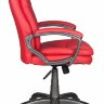 Кресло руководителя Бюрократ CH-868AXSN/Red красный иск.кожа (темно-серый пластик)