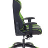 Кресло игровое Бюрократ CH-772N/BL+GREEN две подушки черный/зеленый искусственная кожа