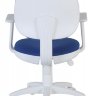 Детское кресло Бюрократ CH-W356AXSN/15-10 темно-синий 15-10 (пластик белый)