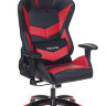 Кресло игровое Бюрократ CH-773N/BL+RED одна подушка черный/красный искусственная кожа