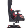 Кресло игровое Бюрократ CH-773N/BL+RED одна подушка черный/красный искусственная кожа