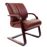 Офисное кресло CHAIRMAN 445 WD кожа коричневая