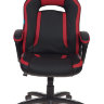 Кресло игровое Бюрократ CH-829/BL+RED черный/красный искусственная кожа