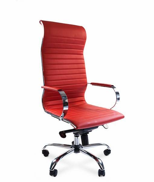 Офисное кресло Chairman 710 экопремиум красный
