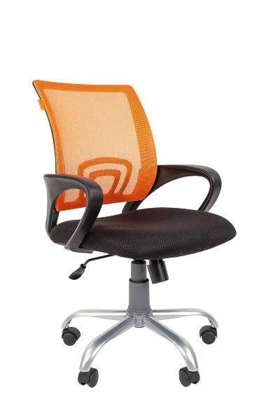 Офисное кресло Chairman 696 Silver оранжевый