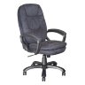 Кресло руководителя Бюрократ CH-868AXSN/MF110 (пластик темно-серый, серая микрофибра MF110)