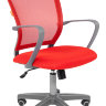 Офисное кресло CHAIRMAN 698 сер.пластик ткань TW красный
