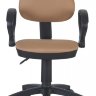 Офисное кресло Бюрократ CH-318AXN/15-109 (черный пластик, ткань бежевая 15-109)