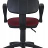 Офисное кресло Бюрократ CH-318AXN/15-11 (черный пластик, ткань бордовая 15-11)