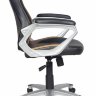 Кресло игровое Бюрократ CH-825S/Black+Bg черный бежевый вставка иск.кожа (пластик серебристый)