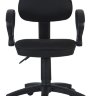 Офисное кресло Бюрократ CH-318AXN/15-21 (черный пластик, ткань черная 15-21)