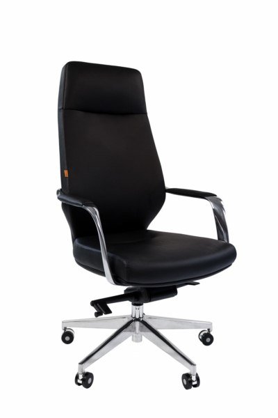 Офисное кресло Chairman 920 кожа/кз, черный