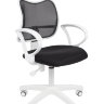 Офисное кресло CHAIRMAN 450 LT белый пластик TW-11/TW-01 черный