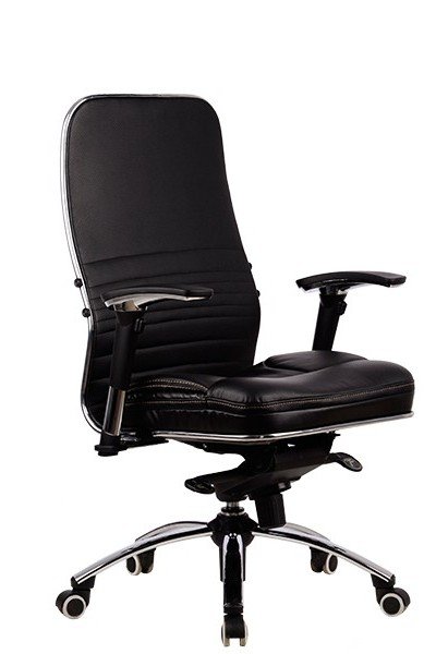 Кресло руководителя САМУРАЙ КL-3.02 (SAMURAI KL-3.02) Черный без подголовника
