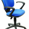 Офисное кресло Бюрократ CH-540AXSN-Low/26-21 низкая спинка,  (синее 26-21)