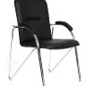 Кресло для посетителей CHAIRMAN 850 (CH-850)(Samba) цвет черный, хром