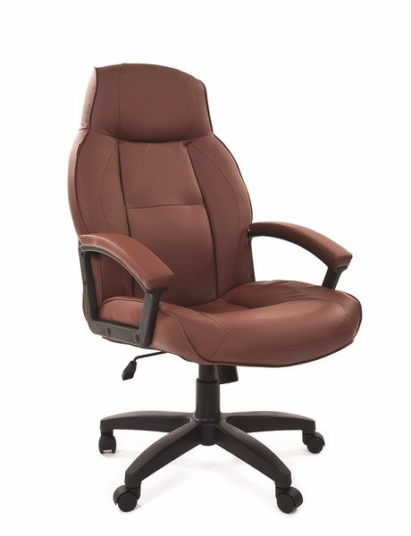 Кресло руководителя CHAIRMAN 436 LT (CH-436 LT) эко кожа коричневый