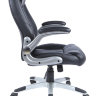 Кресло руководителя Бюрократ CH-S860A/BLACK черный искусственная кожа (пластик серебро)