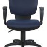 Офисное кресло Бюрократ CH-626AXSN/V-03-1 (сине-черный ромбик, ткань V-03-1)