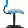 Кресло детское Бюрократ CH-295/LB/AQUA спинка сетка голубой аквариум AQUA
