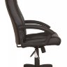 Кресло руководителя Бюрократ T-9906AXSN черный (кожа)