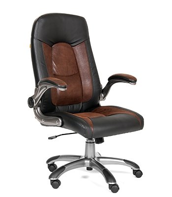 Кресло руководителя CHAIRMAN 439 (цвета: черно-коричневый, черно-бежевый, черно-серый)