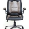 Кресло CHAIRMAN 439 (CH-439)(цвета: черно-серый, черно-бежевый, черно-коричневый)