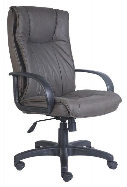 Кресло руководителя Бюрократ CH-838AXSN (нубук темно-серый F4)