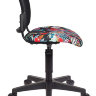 Кресло детское Бюрократ CH-296NX/TATTOO спинка сетка черный сиденье черный черепа Tattoo