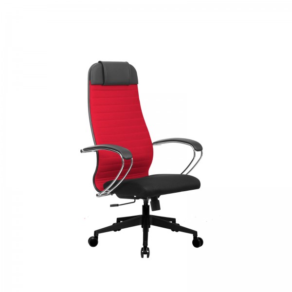 Кресло Metta Комплект 21 красный, ткань, крестовина пластик Pl-2