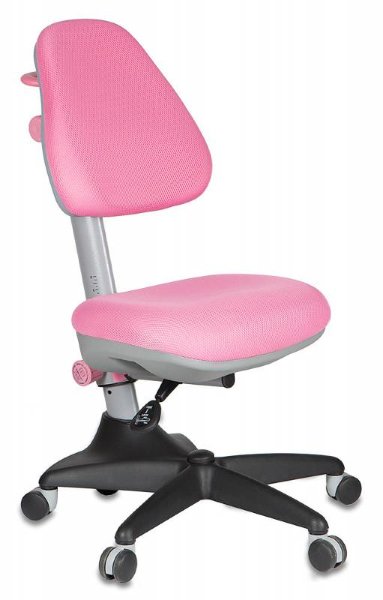 Кресло детское Бюрократ KD-2/PK/TW-13A розовый TW-13A (розовый пластик ручки)