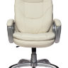 Кресло руководителя Бюрократ CH-868AXSN/WHITE белый искусственная кожа (пластик серебро)