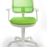 Офисное кресло Бюрократ CH-W797/SD/TW-18 спинка сетка салатовый сиденье салатовый TW-18 (пластик белый)