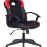 Кресло игровое Бюрократ VIKING-11/BL-RED черный/красный искусст.кожа/ткань