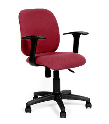 Офисное кресло CHAIRMAN 670 ткань С18 бордо