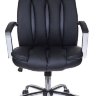Кресло руководителя Бюрократ T-8000SL/BL+GR черный искусственная кожа крестовина хром, усиленное до 181 кг