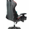 Кресло игровое Бюрократ VIKING 5 AERO RED черный/красный искусственная кожа