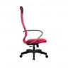 Кресло Metta BK 8 красный, сетка/ткань, крестовина пластик Pl