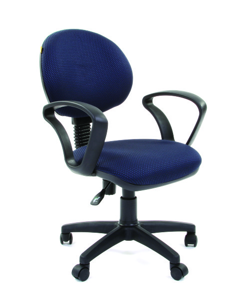 Офисное кресло CHAIRMAN 682 ткань JP15-5  черный/синий