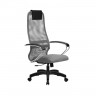 Кресло Metta BK 8 светло-серый, сетка/ткань, крестовина пластик Pl