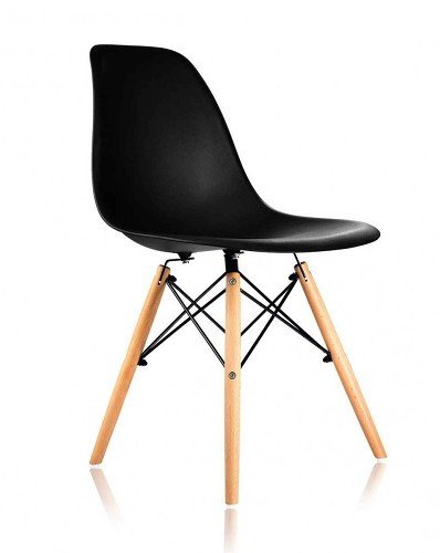 Кресло для посетителей Eames Black