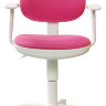 Детское кресло Бюрократ CH-W356AXSN розовый (пластик белый)
